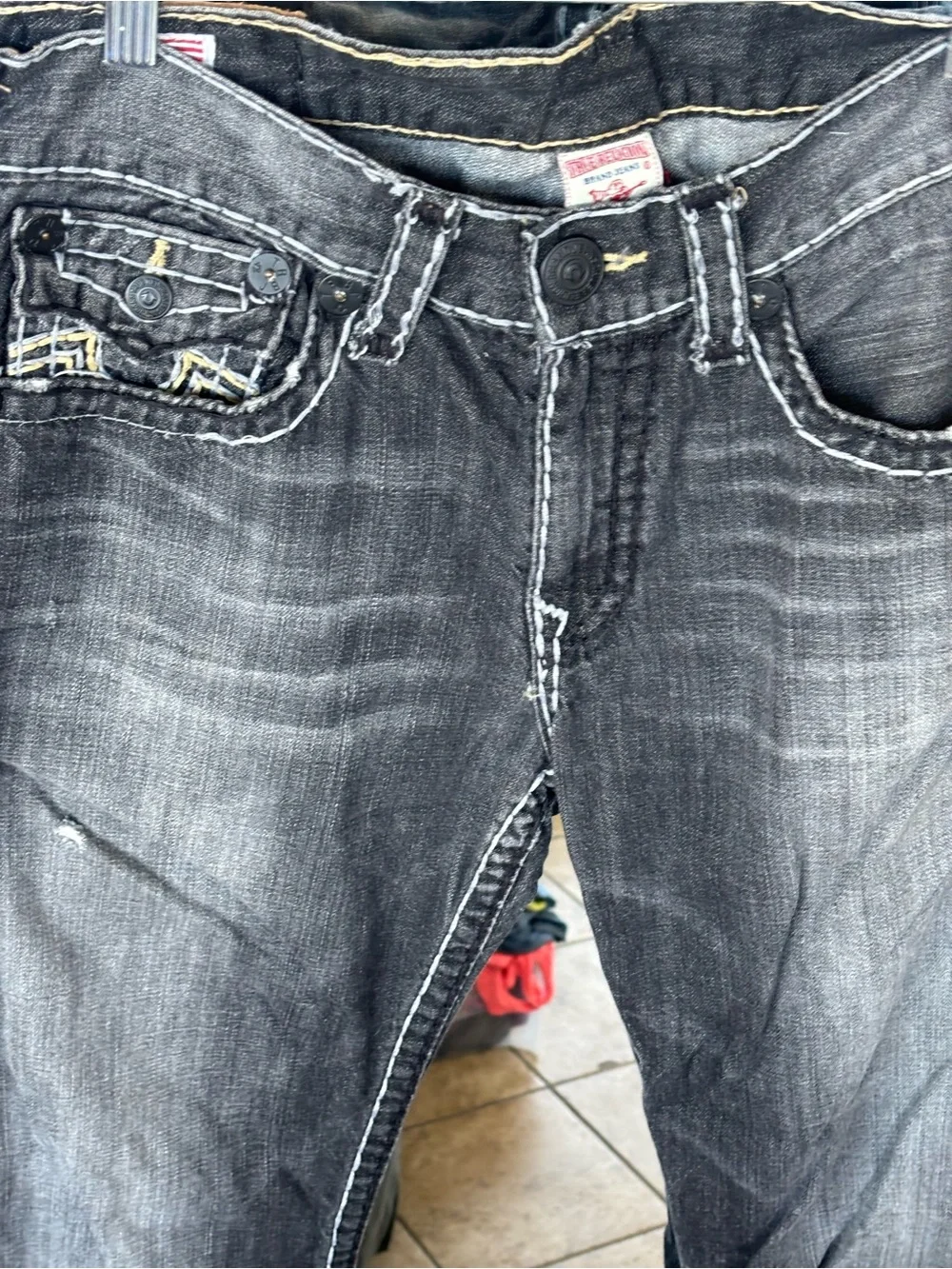 True Religion faded black